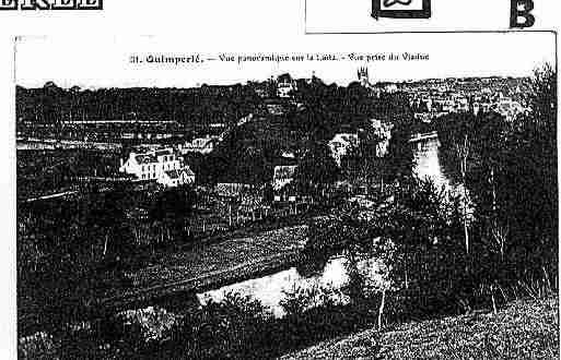 Ville de QUIMPERLE Carte postale ancienne