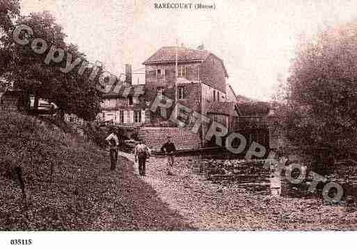 Ville de RARECOURT Carte postale ancienne