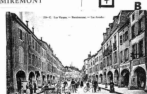 Ville de REMIREMONT Carte postale ancienne