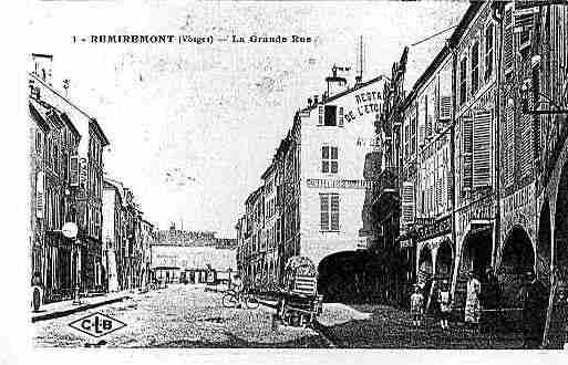 Ville de REMIREMONT Carte postale ancienne