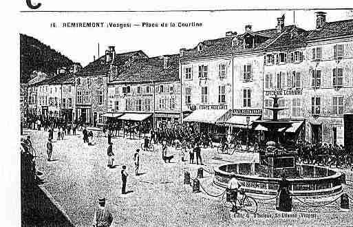 Ville de REMIREMONT Carte postale ancienne