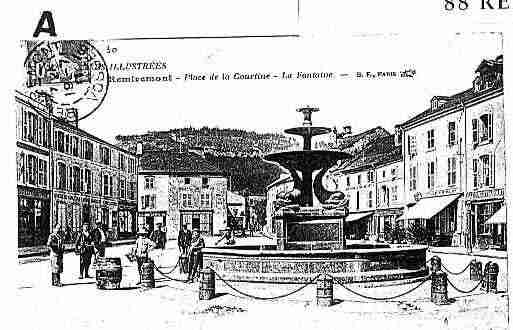 Ville de REMIREMONT Carte postale ancienne