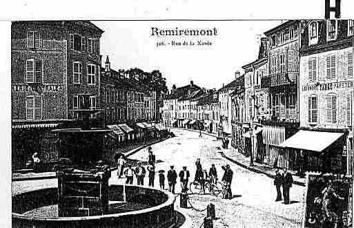 Ville de REMIREMONT Carte postale ancienne