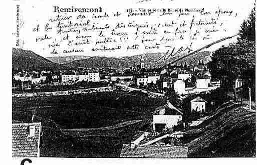 Ville de REMIREMONT Carte postale ancienne