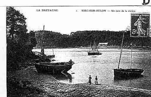 Ville de RIECSURBELON Carte postale ancienne