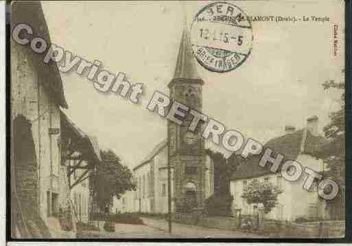 Ville de ROCHESLESBLAMONT Carte postale ancienne