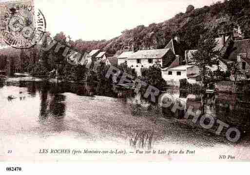 Ville de ROCHESL\'EVEQUE(LES) Carte postale ancienne