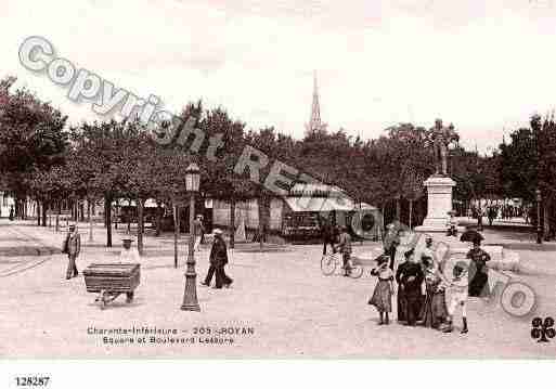 Ville de ROYAN Carte postale ancienne