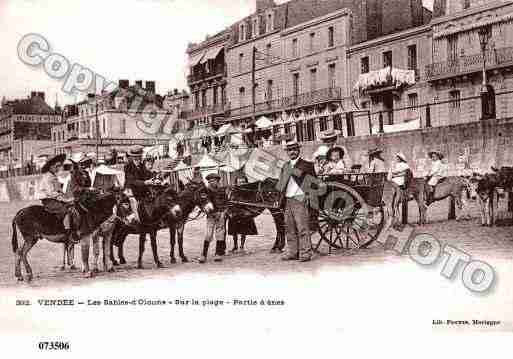 Ville de SABLESD\\\'OLONNE(LES) Carte postale ancienne