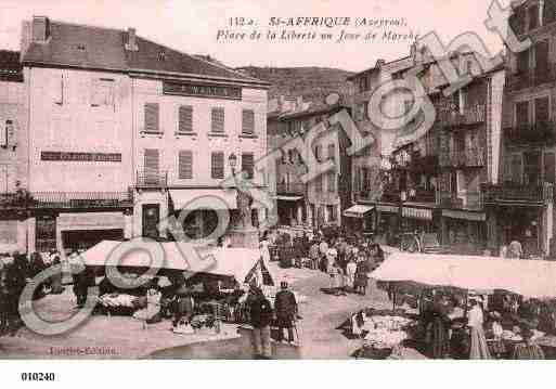 Ville de SAINTAFFRIQUE Carte postale ancienne