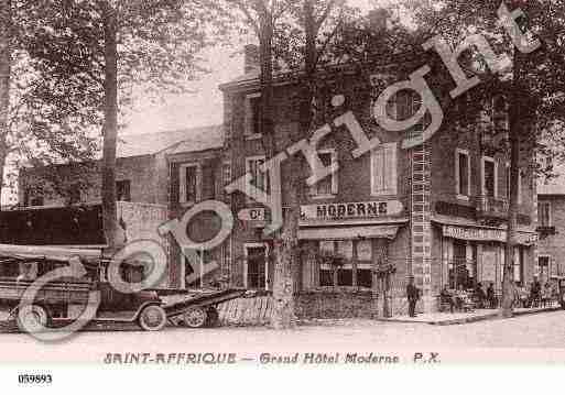 Ville de SAINTAFFRIQUE Carte postale ancienne