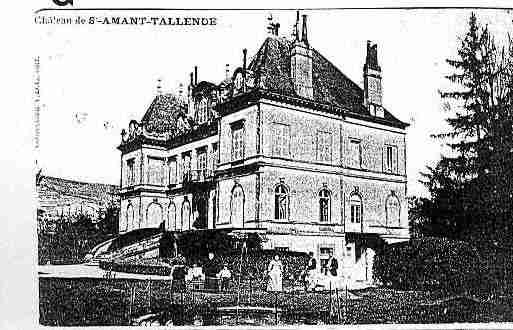 Ville de SAINTAMANTTALLENDE Carte postale ancienne