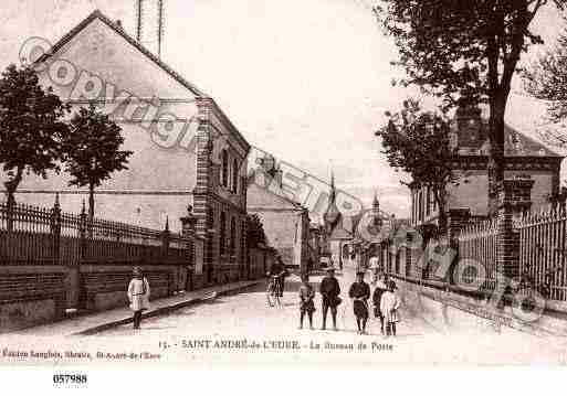 Ville de SAINTANDREDEL\'EURE Carte postale ancienne