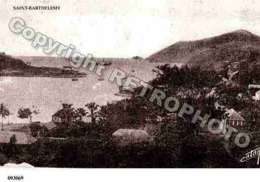 Ville de SAINTBARTHELEMY Carte postale ancienne