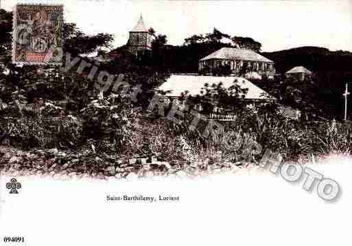 Ville de SAINTBARTHELEMY Carte postale ancienne