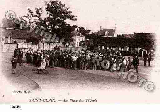 Ville de SAINTCLAIRSURL\\\'ELLE Carte postale ancienne