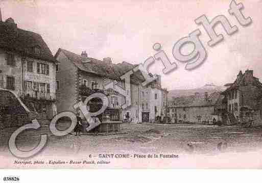 Ville de SAINTCOMED'OLT Carte postale ancienne