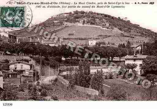 Ville de SAINTCYRAUMONTD\\\'OR Carte postale ancienne