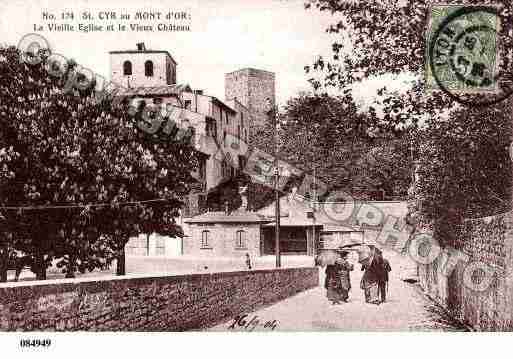 Ville de SAINTCYRAUMONTD\'OR Carte postale ancienne