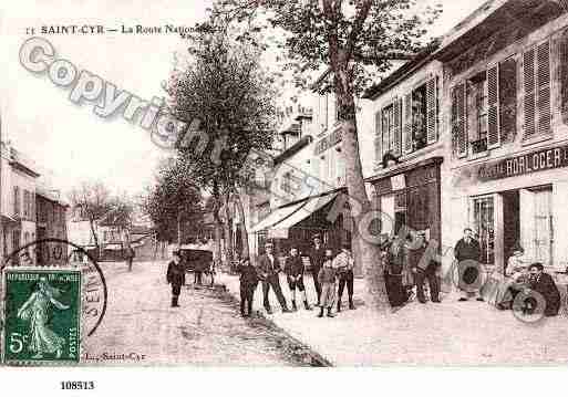 Ville de SAINTCYRL\\\'ECOLE Carte postale ancienne