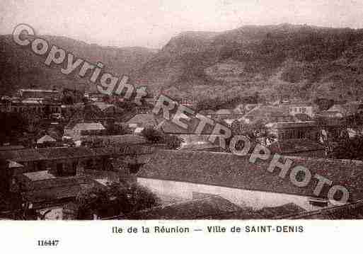 Ville de SAINTDENIS Carte postale ancienne