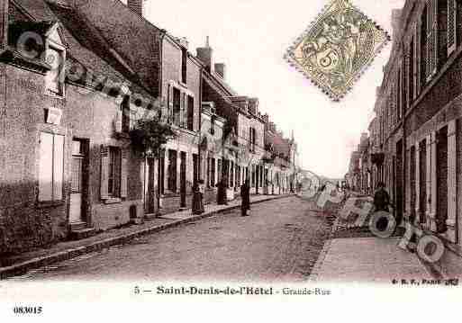 Ville de SAINTDENISDEL\'HOTEL Carte postale ancienne