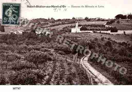 Ville de SAINTDIDIERAUMONTD\'OR Carte postale ancienne