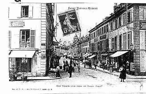 Ville de SAINTDIE Carte postale ancienne