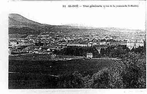 Ville de SAINTDIE Carte postale ancienne