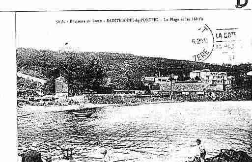 Ville de SAINTEANNEDUPORTZIC Carte postale ancienne