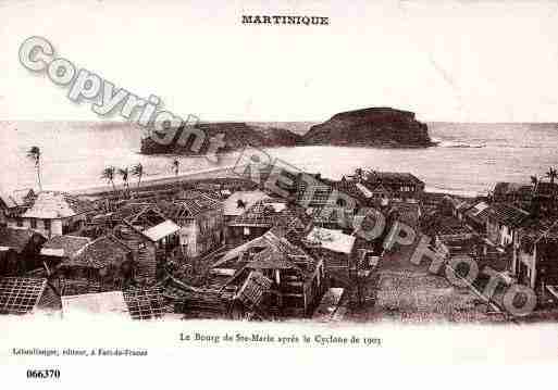 Ville de SAINTEMARIE Carte postale ancienne