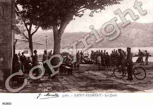 Ville de SAINTFLORENT Carte postale ancienne