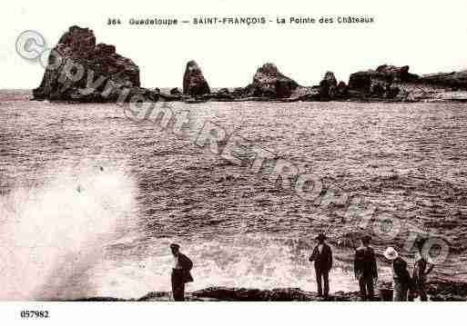 Ville de SAINTFRANCOIS Carte postale ancienne