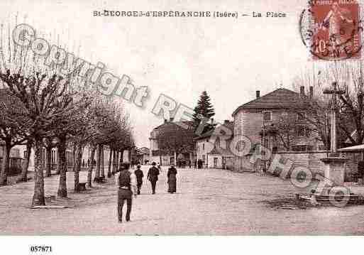 Ville de SAINTGEORGESD\\\'ESPERANCHE Carte postale ancienne