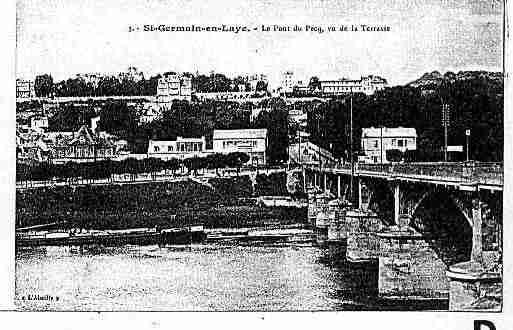 Ville de SAINTGERMAINENLAYE Carte postale ancienne