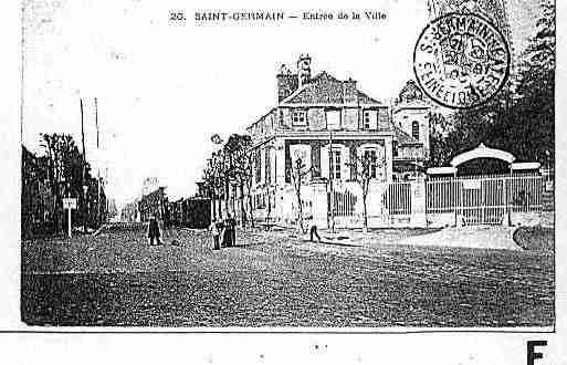 Ville de SAINTGERMAINENLAYE Carte postale ancienne