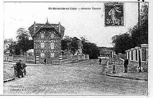 Ville de SAINTGERMAINENLAYE Carte postale ancienne