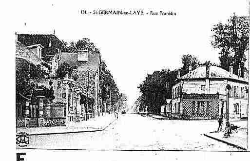 Ville de SAINTGERMAINENLAYE Carte postale ancienne