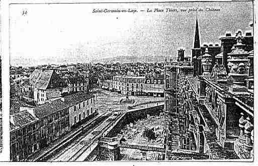 Ville de SAINTGERMAINENLAYE Carte postale ancienne