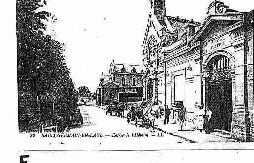 Ville de SAINTGERMAINENLAYE Carte postale ancienne