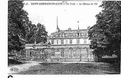 Ville de SAINTGERMAINENLAYE Carte postale ancienne