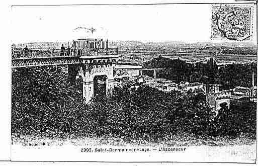 Ville de SAINTGERMAINENLAYE Carte postale ancienne