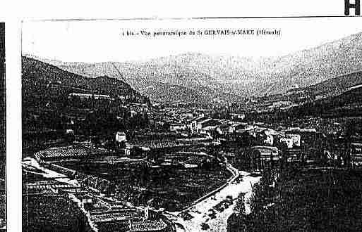 Ville de SAINTGERVAISSURMARE Carte postale ancienne