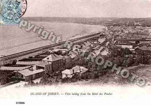 Ville de SAINTHELIER Carte postale ancienne Ville de SAINTHELIER Carte postale ancienne