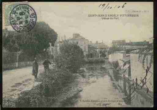 Ville de SAINTJEAND\\\'ANGELY Carte postale ancienne