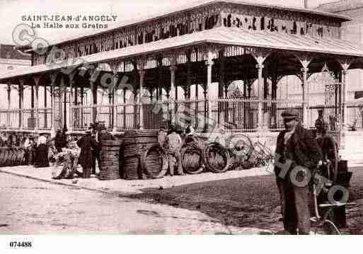 Ville de SAINTJEAND\'ANGELY Carte postale ancienne