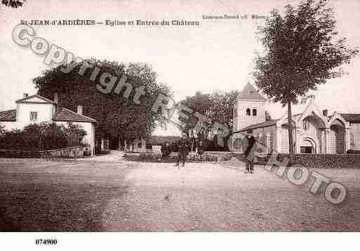 Ville de SAINTJEAND\'ARDIERES Carte postale ancienne