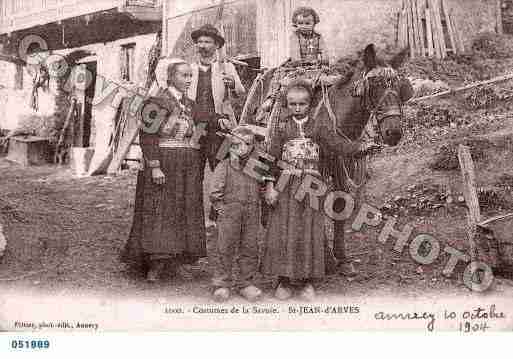 Ville de SAINTJEAND\\\'ARVES Carte postale ancienne