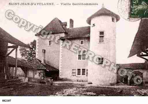 Ville de SAINTJEAND\\\'AVELANNE Carte postale ancienne