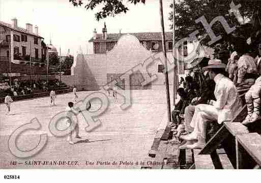 Ville de SAINTJEANDELUZ Carte postale ancienne